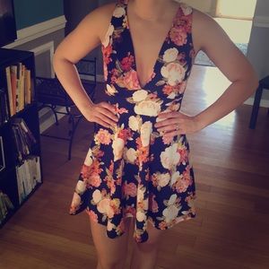 Floral Skater Dress